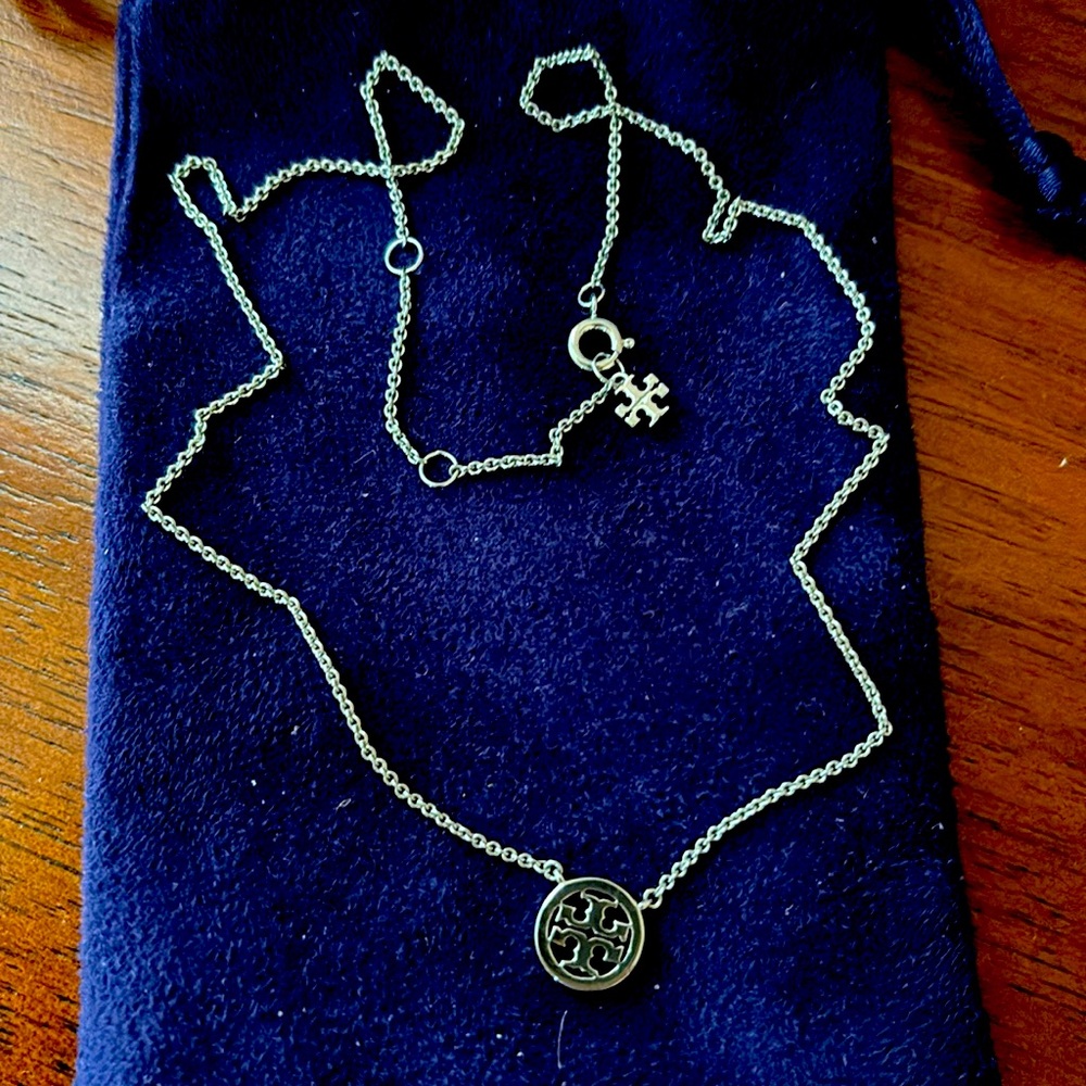 Silver Tory Burch Neclace